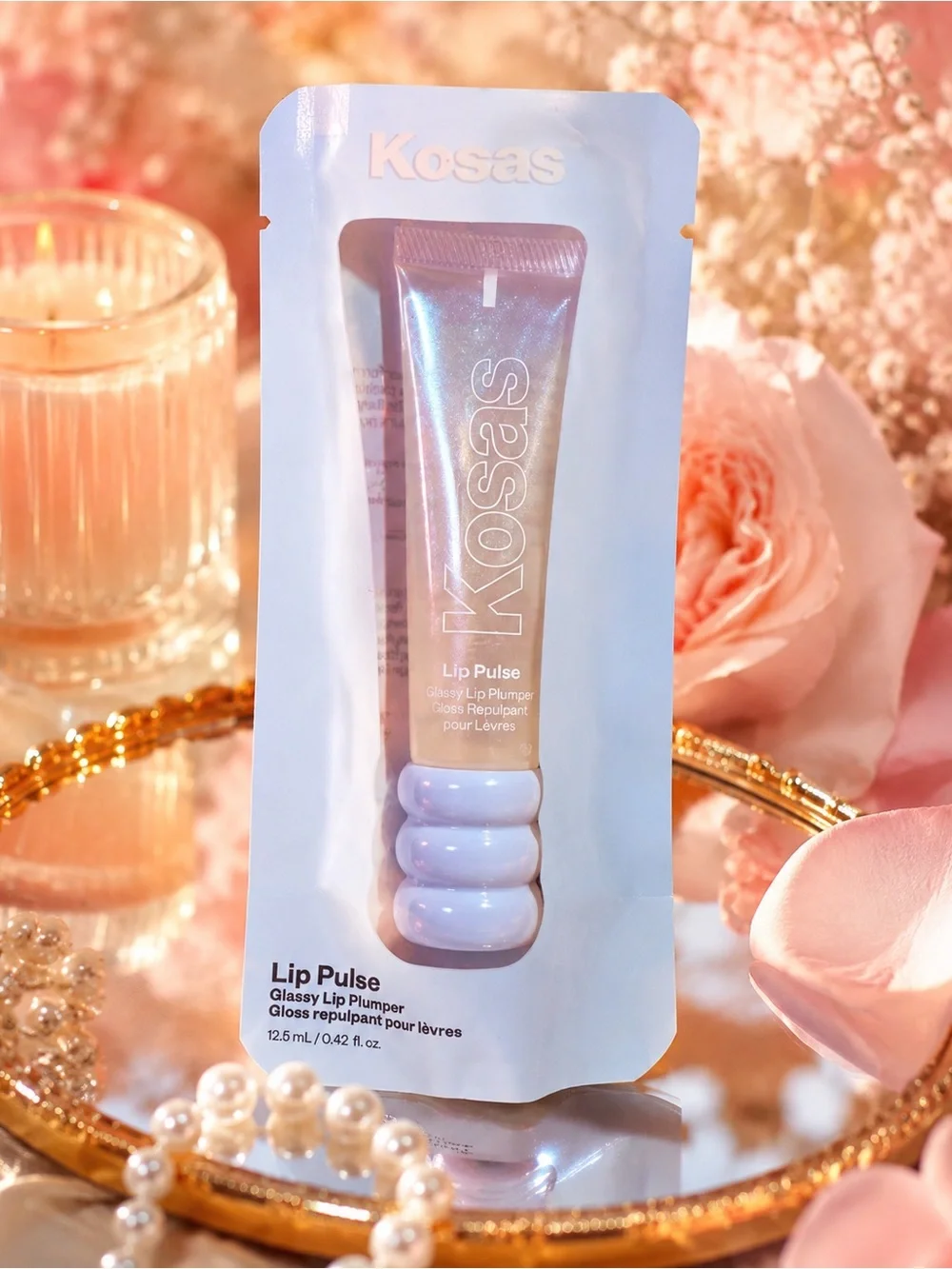 Kosas Lip Pulse Glossy Lip Plumper - unspoken clear